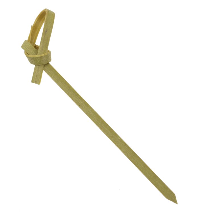 Natural Bamboo Bow Skewer 7cm in box (2.500 Units) Natural Bamboo Bow Skewer 7cm in box (2.500 Units)