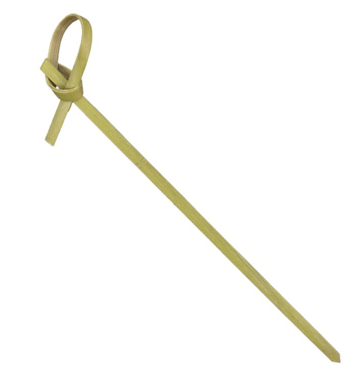 Bamboo Bow Skewer Natural 10cm (250 Units) Bamboo Bow Skewer Natural 10cm (250 Units)