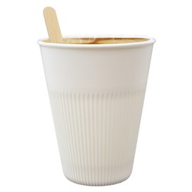 Durable Reusable Tumbler PP Cream 355ml Ø9,6cm (100 Units)