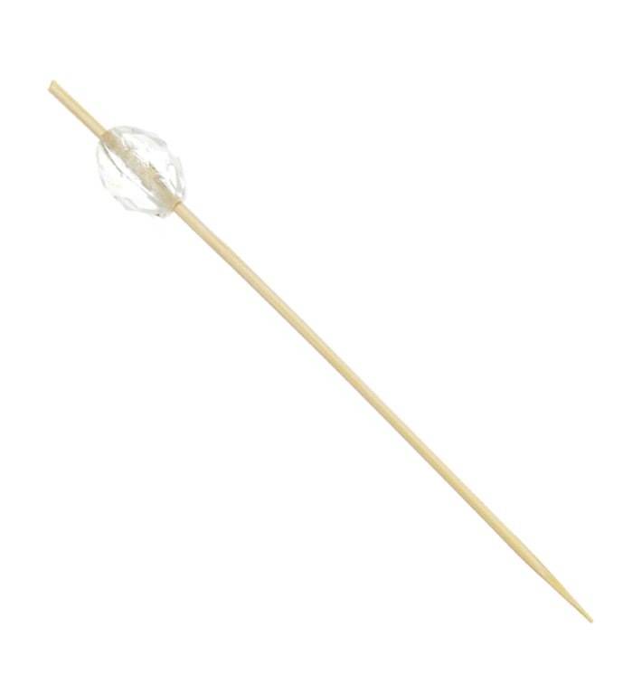 Bamboo Skewer Diamond 9cm (100 Units) Bamboo Skewer Diamond 9cm (100 Units)