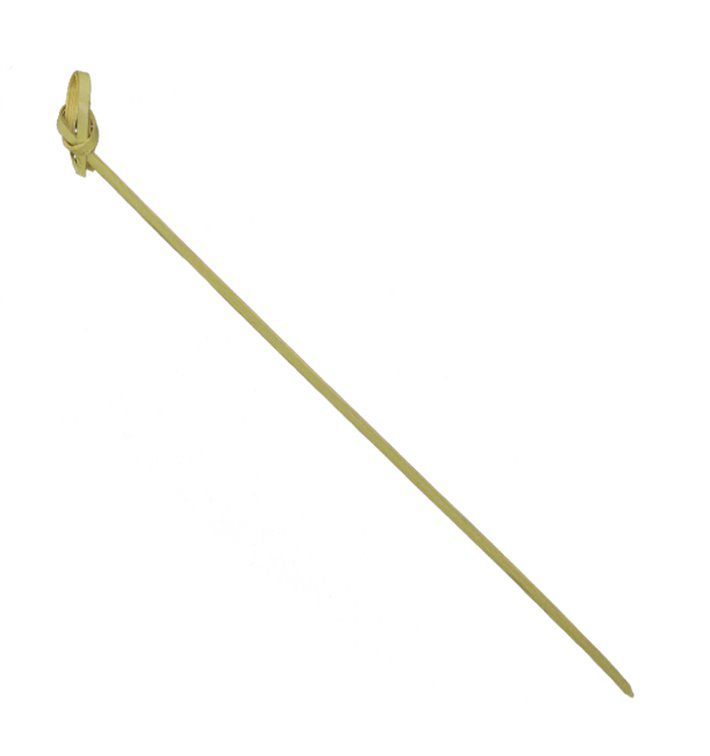 Natural Bamboo Bow Skewer 18cm (5.000 Units) Natural Bamboo Bow Skewer 18cm (5.000 Units)