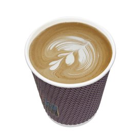 Paper Cup Ripple Wall Kraft 9Oz/270ml Ø8,0cm (1.050 Units)