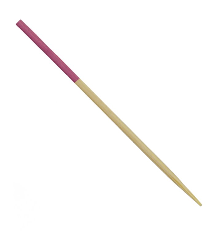 Bamboo Skewer Fuchsia Tip 7cm (300 Units) Bamboo Skewer Fuchsia Tip 7cm (300 Units)