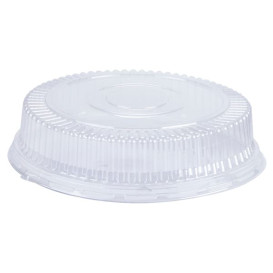 Plastic Dome Lid PS Crystal 15x4cm