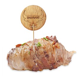 Medium Rare Food Marker “Saignant” 9 cm (60 Units)