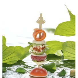 Bamboo Skewer “Bouddha 1” 12cm (600 Units)