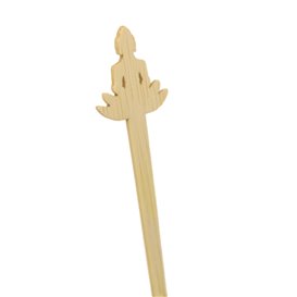 Bamboo Skewer “Bouddha 1” 12cm (600 Units)
