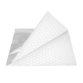 Paper Food Bag Grease-Proof Opened 2L Silver 16x16cm (4000  Units)