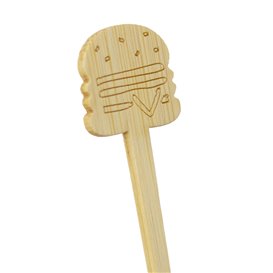 Bamboo Skewer Burger 12cm (600 Units)