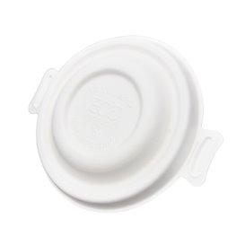 Sugarcane Lid White for Bowl 175 and 235ml (50 Units)