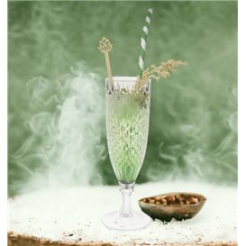 Bamboo Lotus Blossom Drink Stirrer 18cm (600 Units)