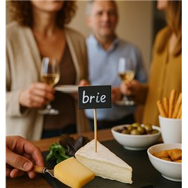 Bamboo Skewers with Slate 6.3x3.8cm (1.000 Units)