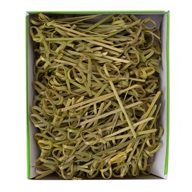 Bamboo Bow Skewer Natural 10cm (250 Units)  