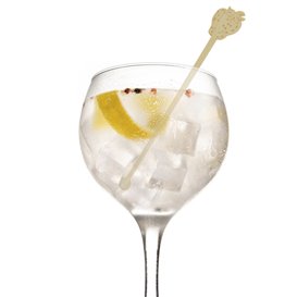 Bamboo Stirrer Strawberry for Drink 14cm (600 Units)