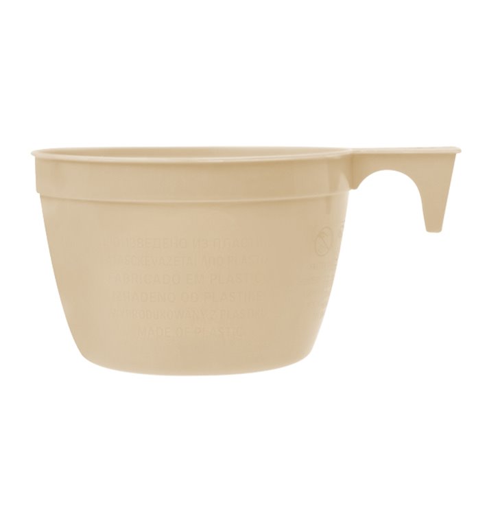 Reusable Cup PP Beige 190ml (25 Units) Reusable Cup PP Beige 190ml (25 Units)