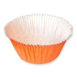 Cupcake Liner Orange 4,9x3,8x7,5cm 