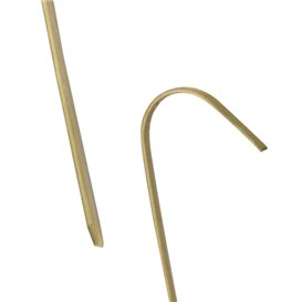 Bamboo Curved Skewer 9 cm (100 Pezzi)