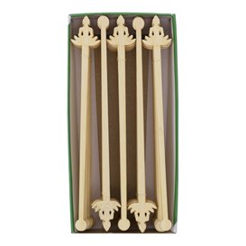 Bamboo Stirrer “Bouddha 1” for Drink 14cm (600 Units)
