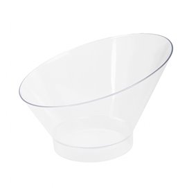 Transparent PS Low Tasting Cup 195ml (10 Units) 