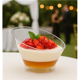 Transparent PS Low Tasting Cup 195ml (100 Units) 