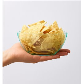 Transparent PS Tasting Bowl “Water Green” 580ml (25 Units)