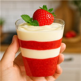 Portion Tasting Cup PS Transparent 200ml (100 Units)