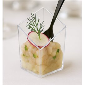 Transparent PS Diamond Portion Tasting Cup 48ml (200 Units) 