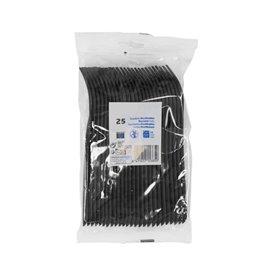 Reusable Fork in PP Black 17,5cm (50 Units)