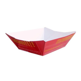 Paper Food Boat Tray 525ml 12,1x8,1x5,5cm (25 Units) 