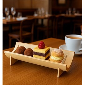 Bamboo Tray 20x10,5x4,5cm (2 Units)