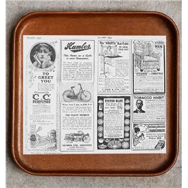Paper Food Wrap Grease-Proof "Times" 31x38cm (1.000 Units) 