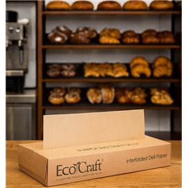 Greaseproof Paper Wrapping Kraft in Dispenser 37,5x27cm (6.000 Units)