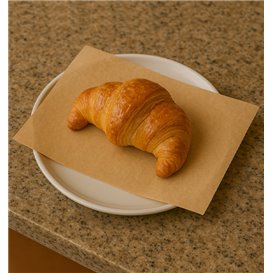 Greaseproof Paper Wrapping Kraft in Dispenser 20,6x27cm (500 Units)