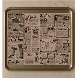 Paper Food Wrap Grease-Proof "Times" Kraft 31x38cm (1.000 Units) 