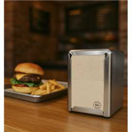 Dispenser Paper Napkins Eco-Friendly 17x17cm (400 Units) 