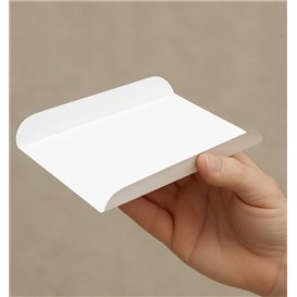 Paper Tray Waffle White 13,5x10cm (100 Units)  