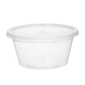 Souffle Cup in PP Plastic with Lid 2Oz/60ml (1.000 Units)