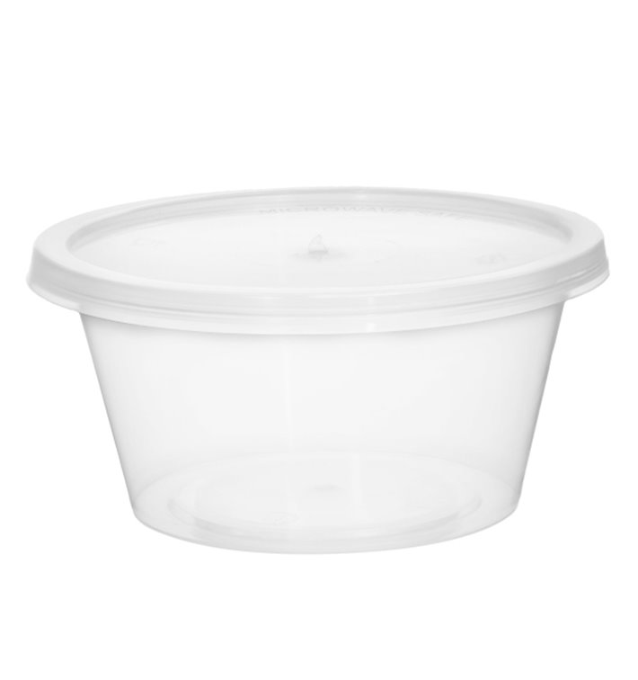 Souffle Cup in PP Plastic with Lid 2Oz/60ml (1.000 Units)