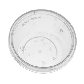 Souffle Cup in PP Plastic with Lid 120ml (1.000 Units)