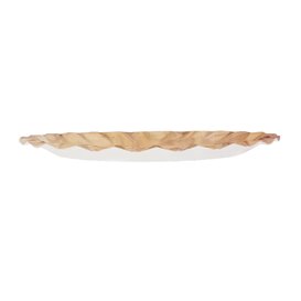 Paper Plate with Wood Print “Bali” Ø18cm 290g/m² (50 Units)