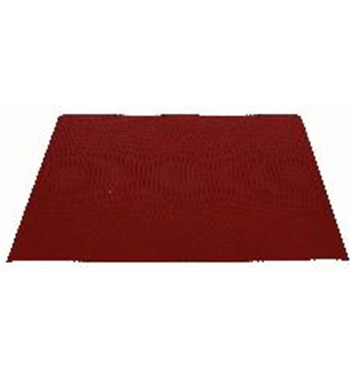 Reusable Durable Novotex Placemat Burgundy 250g 30x40cm (5 Units) Reusable Durable Novotex Placemat Burgundy 250g 30x40cm (5 Units)