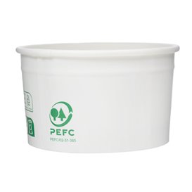 Paper Ice Cream Container Eco-Friendly 100ml (2600 Units)