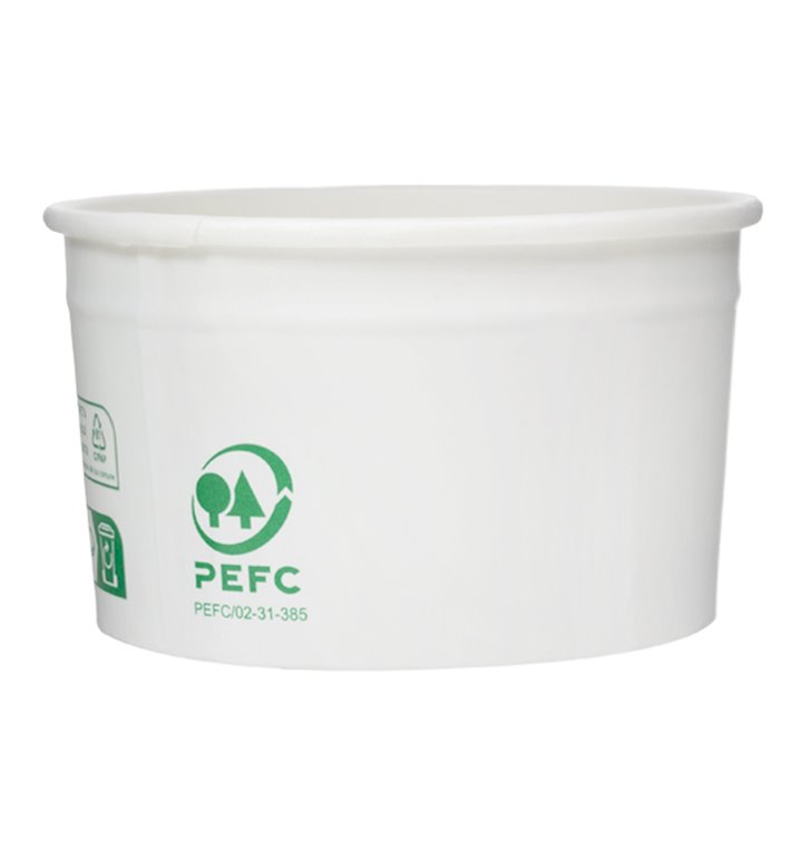 Paper Ice Cream Container Eco-Friendly 100ml (2600 Units)