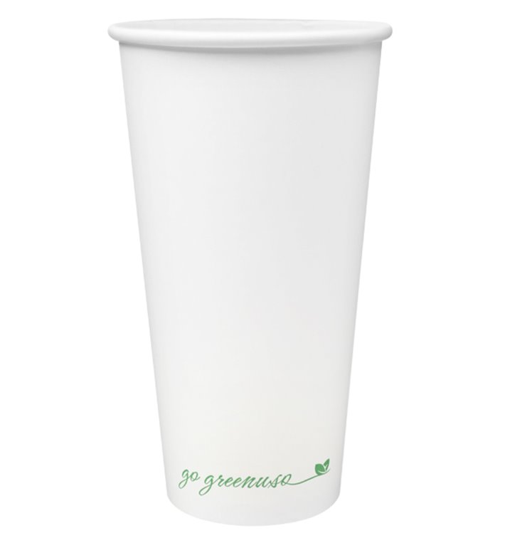 Paper Cup White 20Oz/600ml Ø9cm (50 Units) 