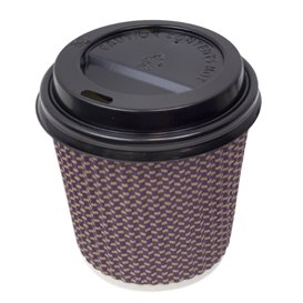 Lid for Paper Cup Hole White 4Oz/120ml Ø6,2cm (50 Units)