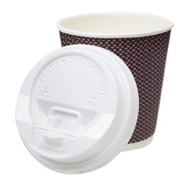 Lid with Hole for Paper Cup White Ø7,3cm (1.000 Units) Lid with Hole for Paper Cup White Ø7,3cm (1.000 Units)