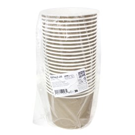 Paper Bucket Kraft with Lid 1750ml (150 Units) Paper Bucket Kraft with Lid 1750ml (150 Units)