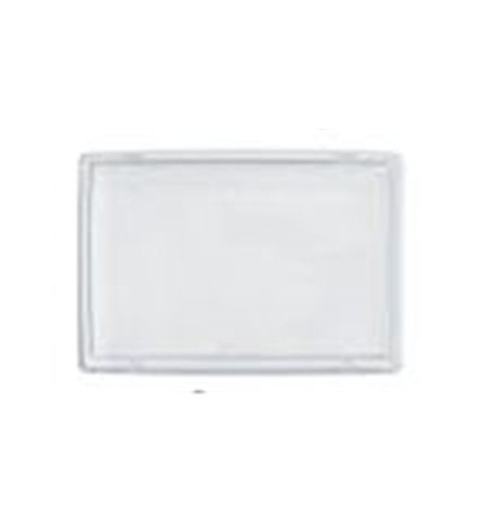 Black Plastic Lid for Sushi Container rPET 16,5x11,5cm (12 Units) Black Plastic Lid for Sushi Container rPET 16,5x11,5cm (12 Units)