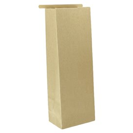 SOS Kraft Bag with Closure 9+6x26cm (50 Uds)