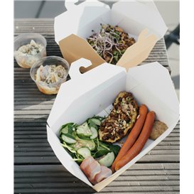 American Box Kraft 13x8,5x6cm 700ml (45 Units)